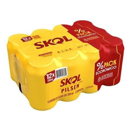 Cerveja Skol Lata 350 ml Multipack, Skol